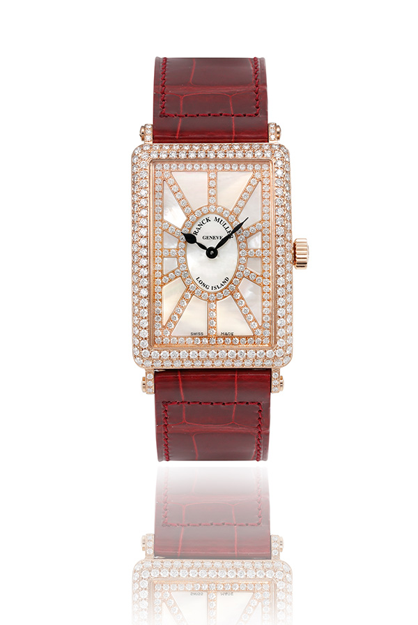 Infinity Sunrise玫瑰金鑽錶